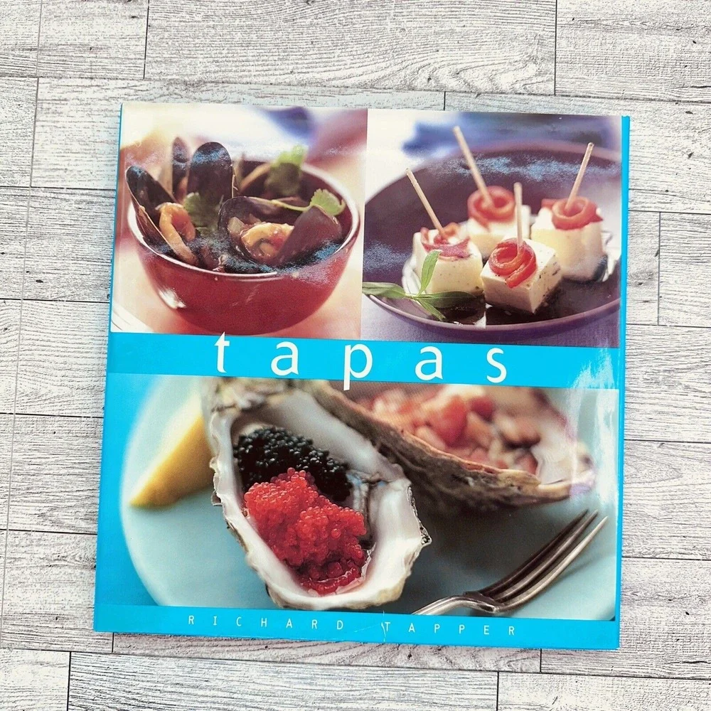 Tapas Essential Kitchen Series HC 2001 Richard Tapper Illustrated‎ Cookbook
